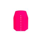 Effen pennenhouder van siliconen, neonroze