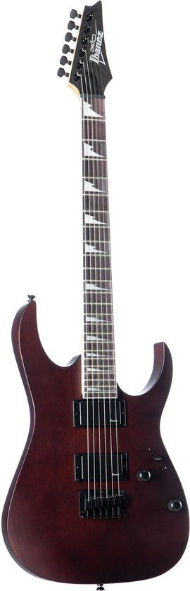Ibanez GRG121DX WNF Walnut Flat elektrische gitaar