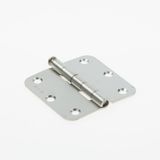 Axa Scharnier Ongelagerd Rond RVS Gestraald 76x76x2mm 1105-24-83/E
