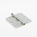 Axa Scharnier Ongelagerd Rond RVS Gestraald 76x76x2mm 1105-24-83/E