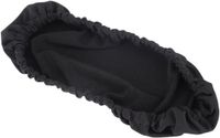 Allecto plus - Housse d'accoudoir amovible pour chaise de jeu de bureau pivotante noir