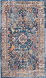 Safavieh Bristol Collection BTL361 Blauw & Lichtgrijs 91 x 152 cm