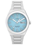 Timex Continental TW2Y35200 Horloge - Staal - Zilverkleurig - Ø 39 mm