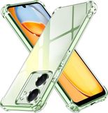 Techsuit Shockproof Silicone Back Cover hoesje voor Xiaomi Redmi 13C 4G/Xiaomi Poco C65 - Transparant
