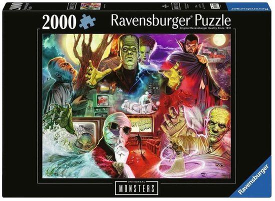Ravensburger Universal Monsters 2000 stukjes legpuzzel