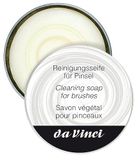 da Vinci Kernenzeep - voor het reinigen en onderhouden van de borstelkop, 85 g in praktische metalen ronde doos, wit