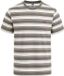 Levi's T-shirt Heren Bruin Gestreept - Maat S