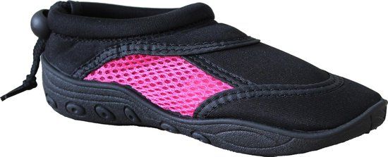 Campri Waterschoenen - Aquaschoenen - Unisex - Maat 23 - Zwart/Roze