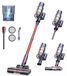 Aspirateur sans fil, 600 W, 50 kPa, 65 minutes d'autonomie, avec support mural