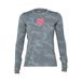 Fox Racing Dames Long Sleeve Cycling Jersey Fox Lady Ranger TRU DRI Cloud Grey XS Shirt