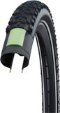 Schwalbe Smart Sam Plus Performance DD GreenGuard pneu réfléchissant noir, 28 x 1,60 cm, 700 x 40c (42-622)
