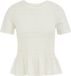 WE Fashion Dames T-shirt gesmokt