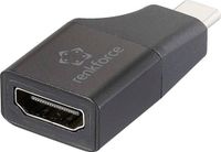 Renkforce RF-6418168 USB-C / HDMI Adapter Zwart