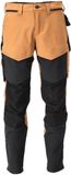 Mascot Customized Broek met kniezakken 22379-311 - notenbruin/zwart - C51 - 90