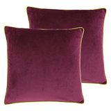 Paoletti Meridian polyester gevulde kussens Twin Pack