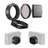 Freewell The Real Lens Hood - Hybride CPL/Mist Filter pour Fuji X100 Serie