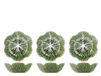 H&h set 3 ciotole verza cm22,5