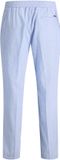 JACK&JONES JPSTBILL DIEGO STRIPED PANTS LINEN BLEND Heren Broeken Blauw Indigo XS