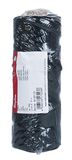 Rayher Garen, 2 mm ø, zwart, spoel 70 m, ca. 180 g, 80% katoen, 20% polyester, katoenen koord, macramégaren, kettgaren, koord, knutselkoord, voor wandkleden, 4400101