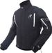 Rukka Shield-R veste de moto en textile, noir/argent, taille 60