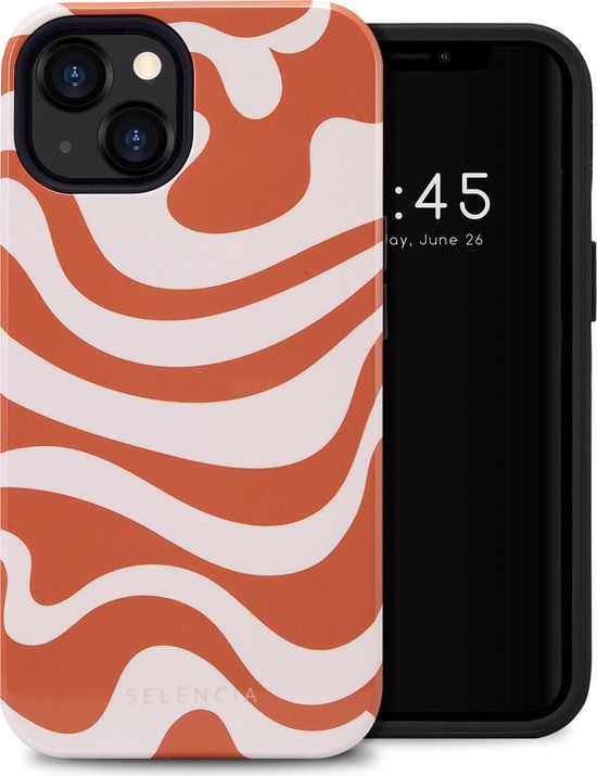 Selencia Vivid Backcover iPhone 13 Hoesje - Meerkleurig