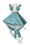 GIPSY Toys Carre Doudou Panda – serie "Bamboe" – 24 cm S/kaart – blauw – 1e leeftijd