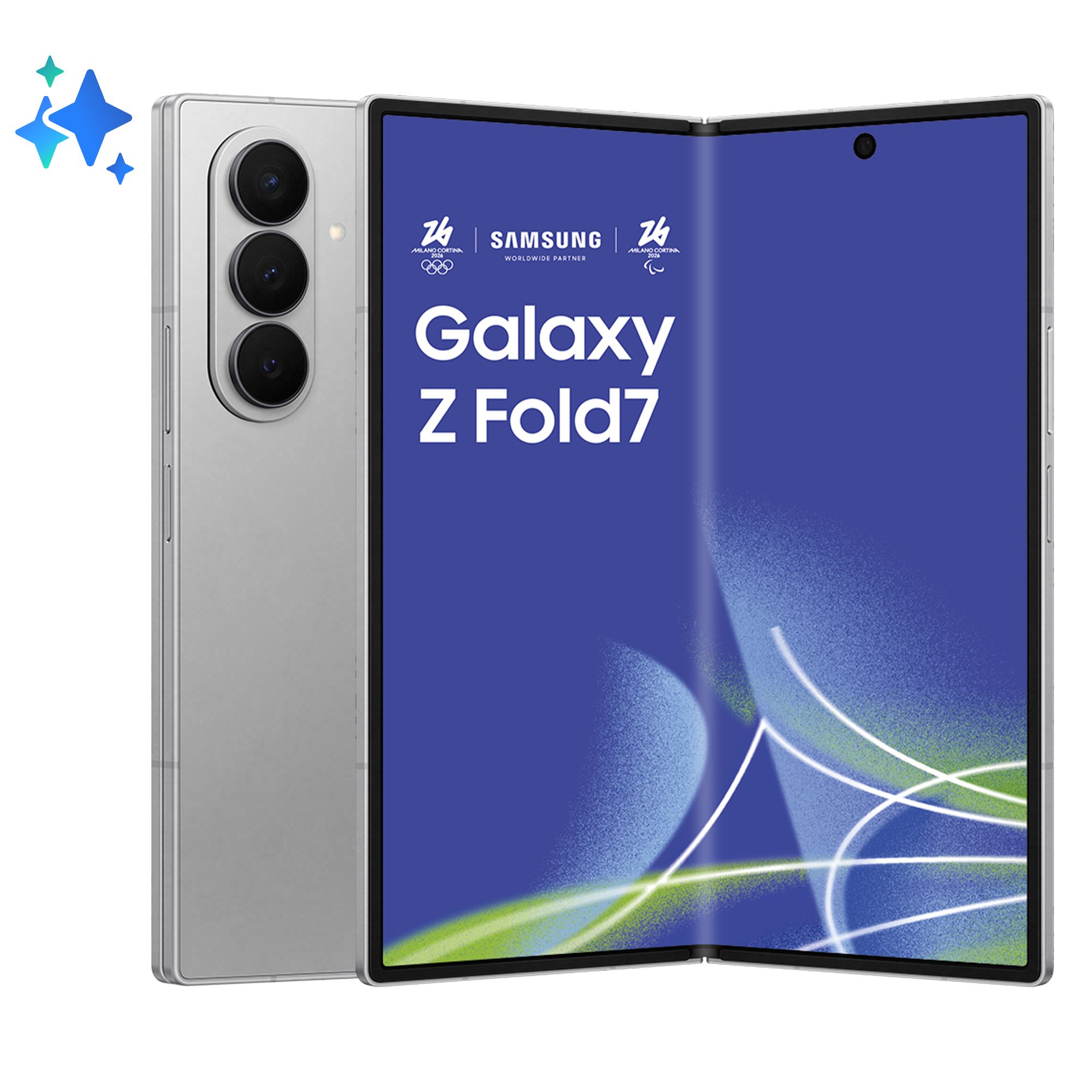 Samsung Galaxy Z Fold7 5G - 256GB - Silver Shadow