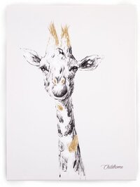 Childhome Schilderij Giraf 30 x 40 cm