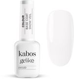 Kabos Gelike Colour Base Coat 2in1 Snow Veil / Sneeuwsluier 10ml