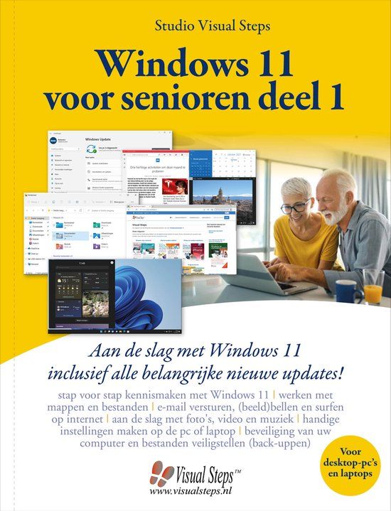 deel Visual Steps Windows 11 voor senioren / Hardcover / 288 pages / Dutch