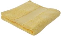 Arowell Badhanddoek Badlaken 100 x 50 cm - 500 Gram - Crème geel - 3 stuks