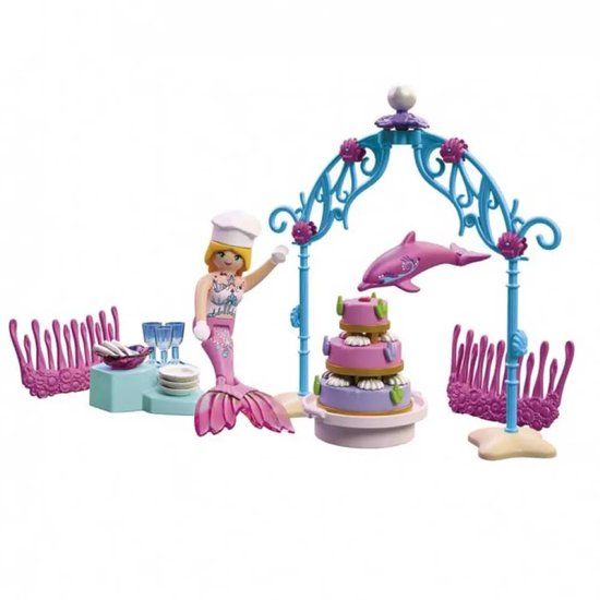 PLAYMOBIL Onderwaterbruiloftsbuffet - P-72108