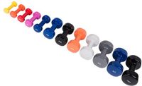 Taurus Vinyl Halter - Dumbbell Donkergrijs, 8 kg
