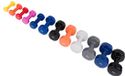 Taurus Vinyl Halter - Dumbbell Donkergrijs, 8 kg