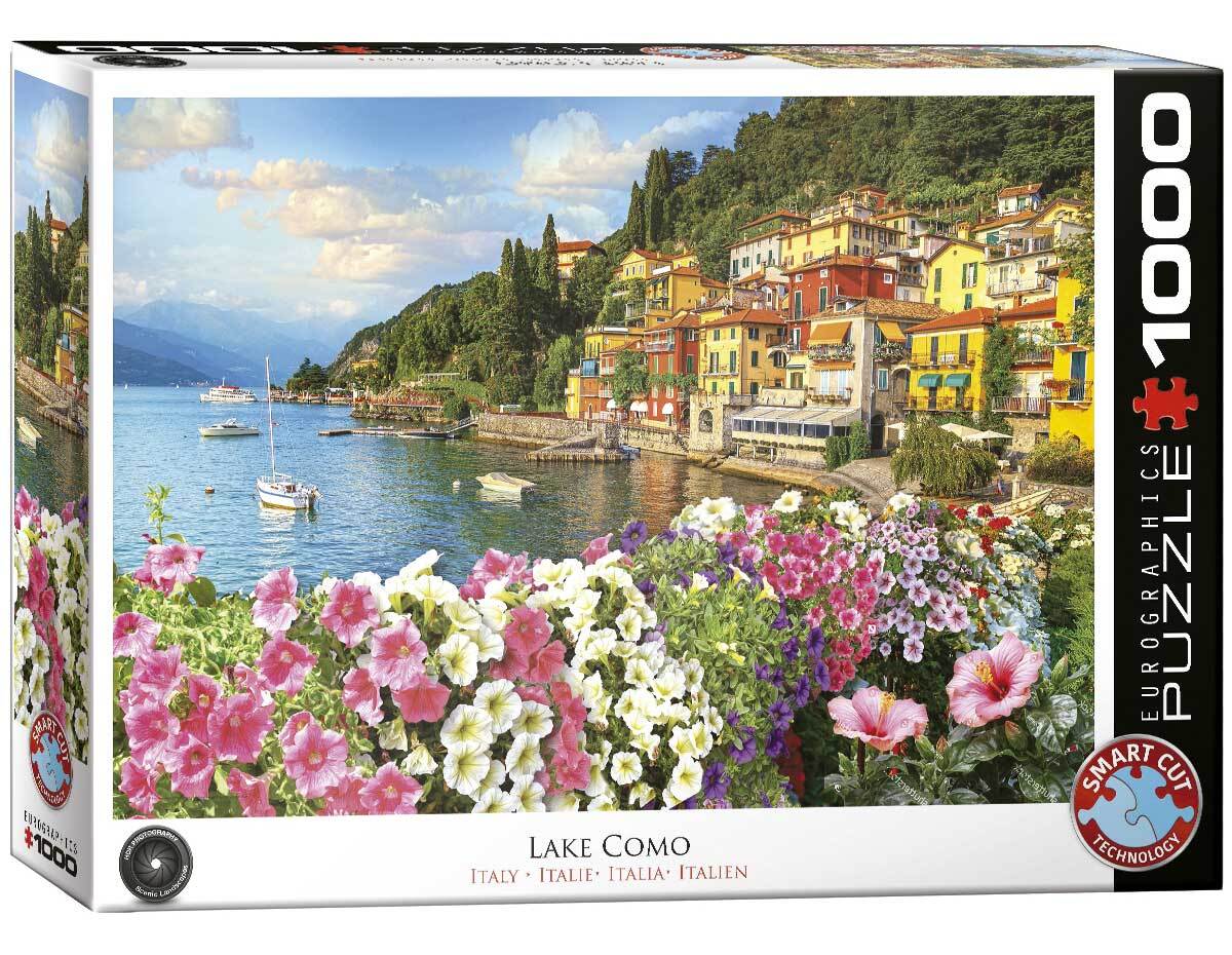 Eurographics Lake Como - Italy Puzzel (1000 stukjes)