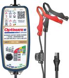OptiMate 6 Select V2 12V 6A lader – TM 370 V2 - intelligente 9-traps lader & onderhoud voor AGM, GEL, STD, EFB en LiFePO4 – herstelt ontladen batterijen vanaf 0,5V