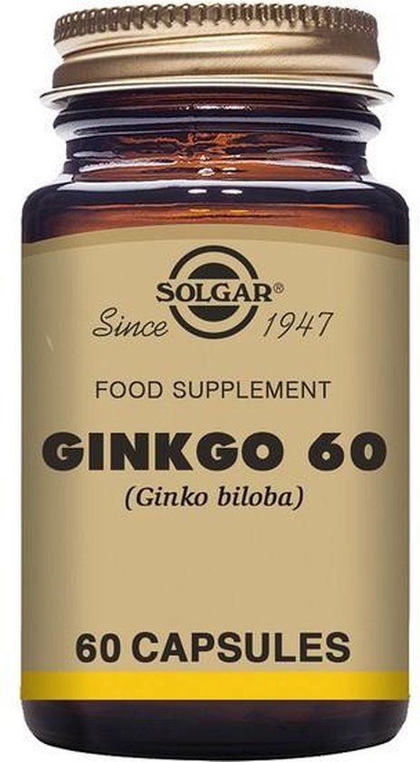 Solgar Ginkgo 60 mg (60 Capsules)
