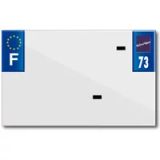 Top Plaq Blanco PVC nummerplaatstrip Top Plaq 73