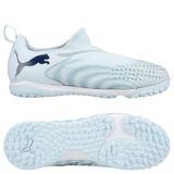 PUMA Future 9 Match Laceless Mid + TT Dreamrush - Bleu glacé/Bleu Enfant - Stabilisé (TF), pointure 38½