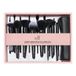 e.l.f. Ultimate Makeup Brush Set & Travel Roll, 17-delige borstelset