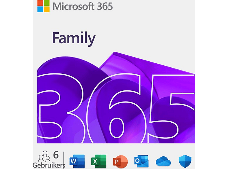 Microsoft 365 Family - 1 Year - Dutch