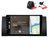 Awesafe BMW E39 Autoradio 4+64 Go avec caméra et microphone, Carplay, Android Auto, GPS, Wi-Fi, Bluetooth, DAB+, RDS, SWC, écran 9 pouces