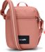 Pacsafe GO Micro Crossbody tas - 1.5L - RFID - Anti-diefstal - Waterafstotend - Gerecycled - Festivaltas - Roze