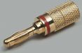 BKL Electronic 0103029 Lamellenstekker Stekker, recht Stift-Ø: 4 mm Rood 1 stuk(s)