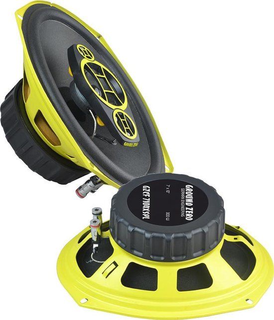 Ground Zero GZCF 7104XSPL - 7x10" 4-Way Coaxial Car Speaker - 300W