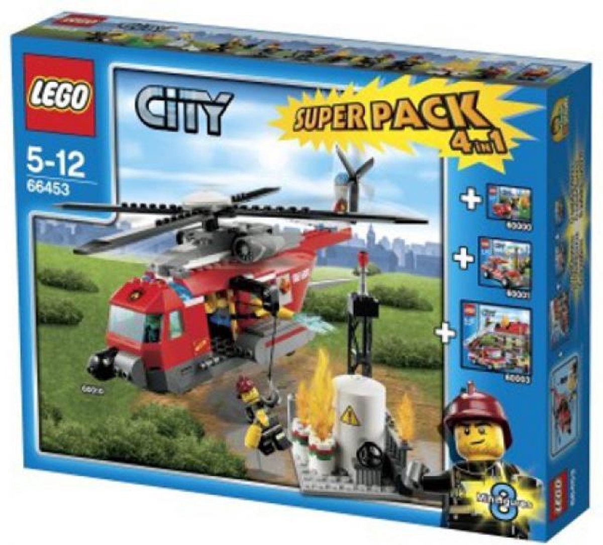 lego 66453 City superpack vuur 4 in 1