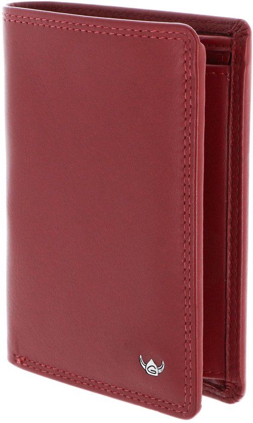 Golden Head Leren portemonnee Polo RFID Protect Kombischeintasche 1348 Rot donkerrood