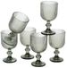 Mica Decorations Verre à vin Merlot set de 6 - 250 ml - Verre - Gris