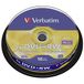 Verbatim DVD + RW 4,7 GB - 4x brandsnelheid, lange levensduur, krasbescherming, 10 Pack Spindle