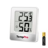 TempPro TP49 Mini-hygrometer, thermomètre d'intérieur, thermomètre de pièce